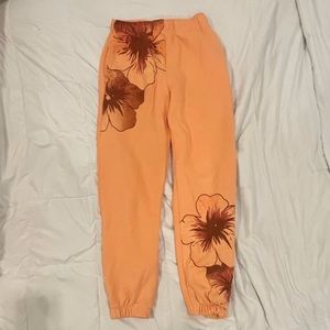 Wild Fable Orange Flower Sweats